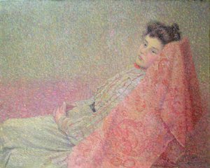 Een studie in roze, 1906 door Modest Huys